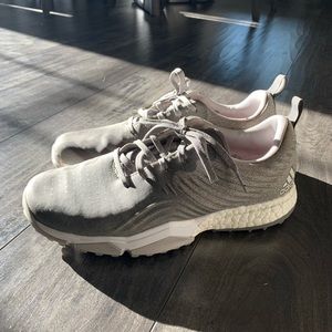Adidas Adipor 4orged gray golf shoes